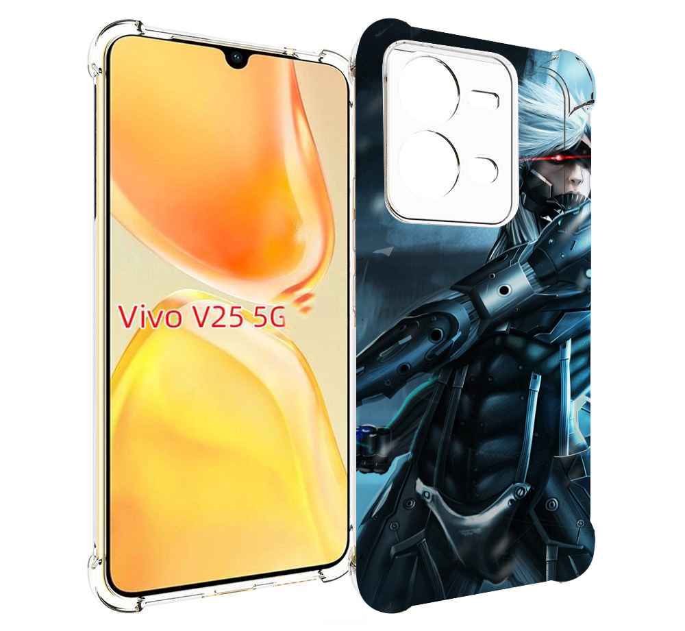 

Чехол MyPads Metal Gear Rising Revengeance для Vivo V25 5G / V25e, Прозрачный, Tocco
