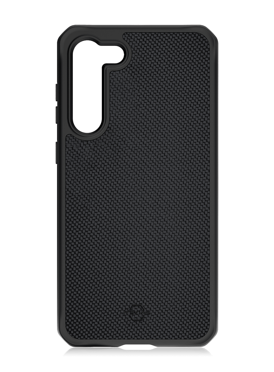 фото Чехол itskins ballistic r nylon для galaxy s23, чёрный, sgjo-hybfs-blck