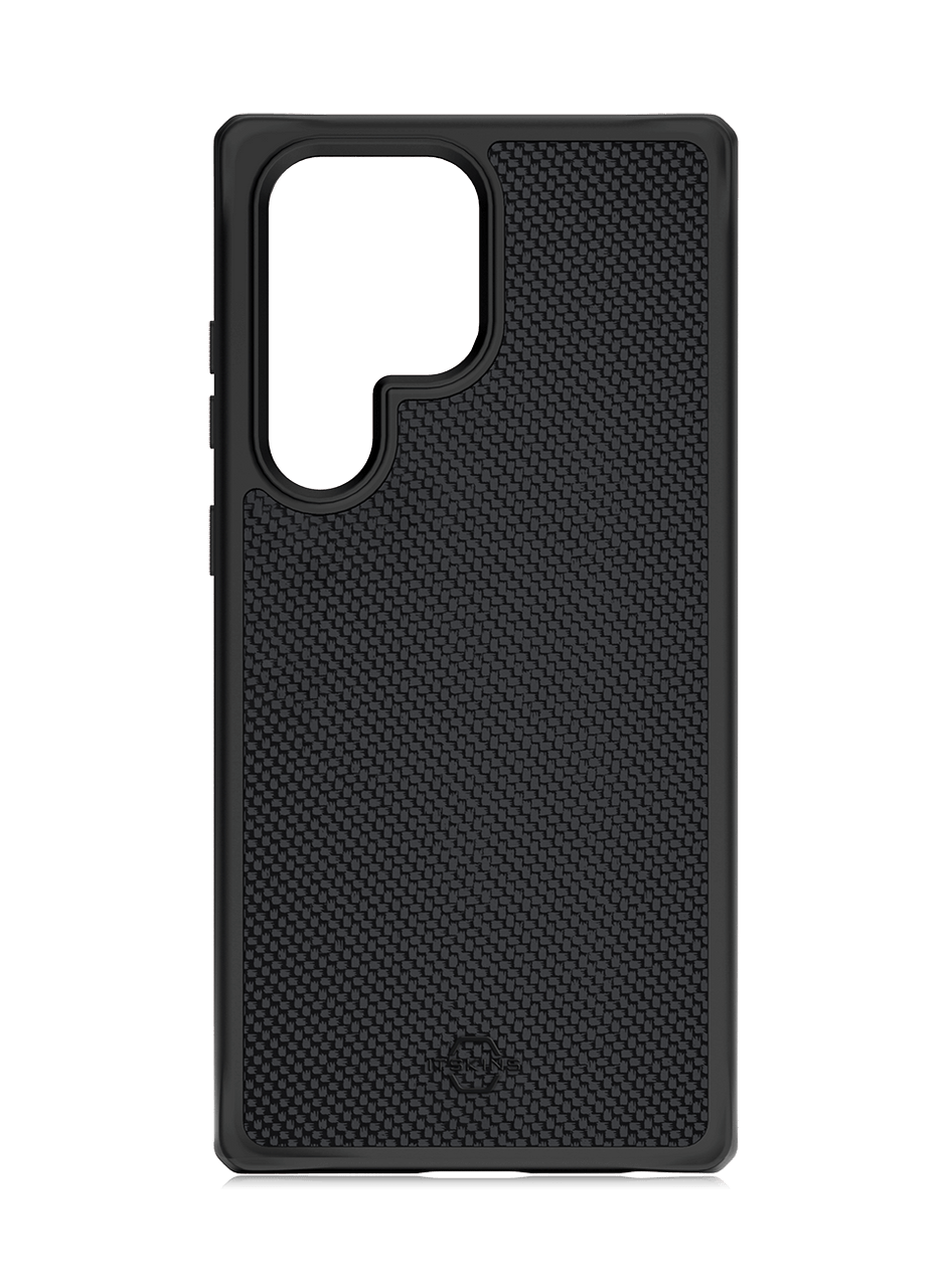 фото Чехол itskins ballistic r nylon для galaxy s23 ultra, чёрный, sgcr-hybfs-blck