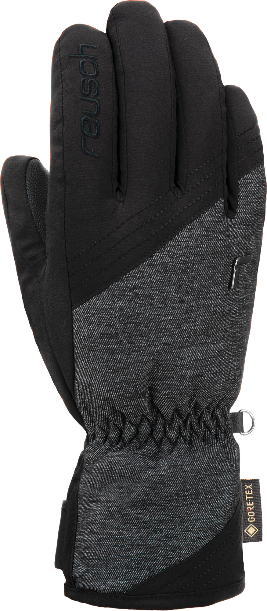 

Перчатки Горнолыжные Reusch Susan Gore-Tex Black Denim (Inch (Дюйм):7,5), Черный;серый, Susan