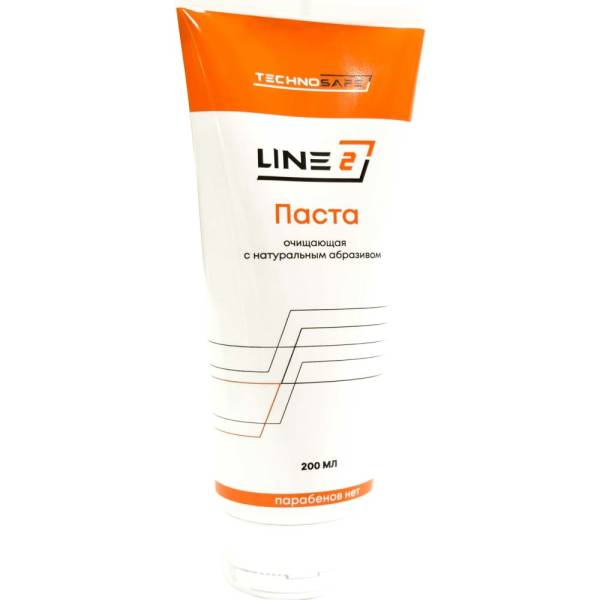 

Очищающая паста ТЕХНОСЭЙФ LINE 2 с натуральным абразивом, 200 мл 32-02-1-009