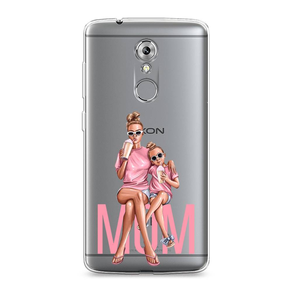 

Чехол Awog на ZTE Axon 7 / ЗТЕ Axon 7 "Lovely mom", Разноцветный, 131450-7