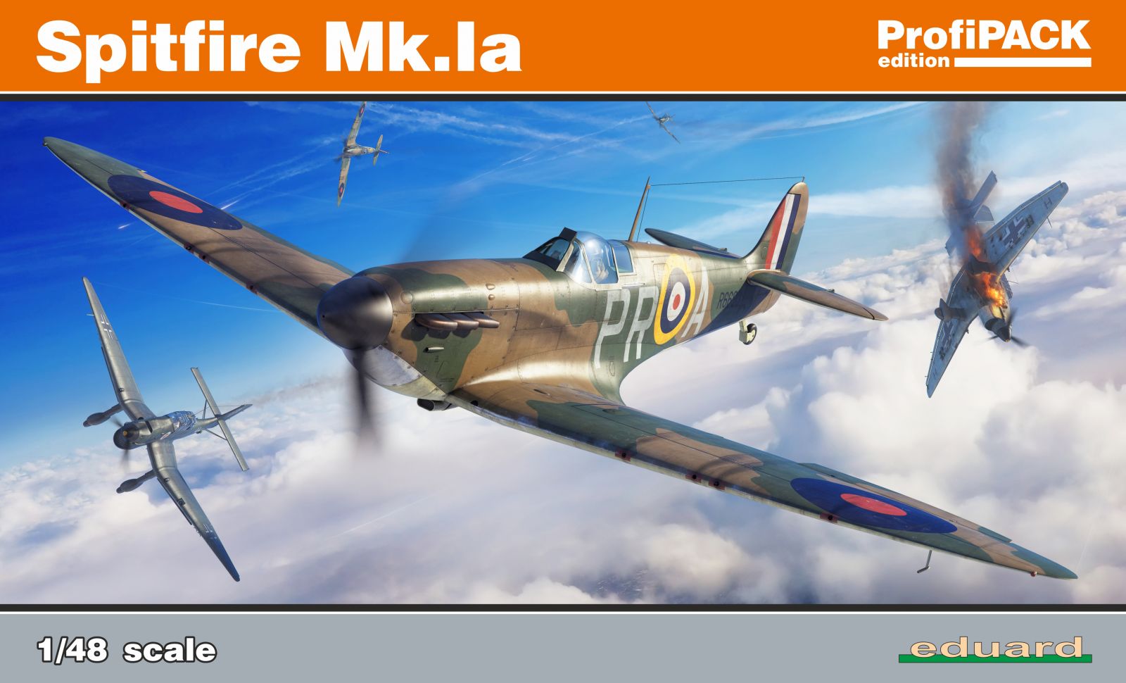 фото Сборная модель eduard 1/48 истребитель spitfire mk. ia 82151