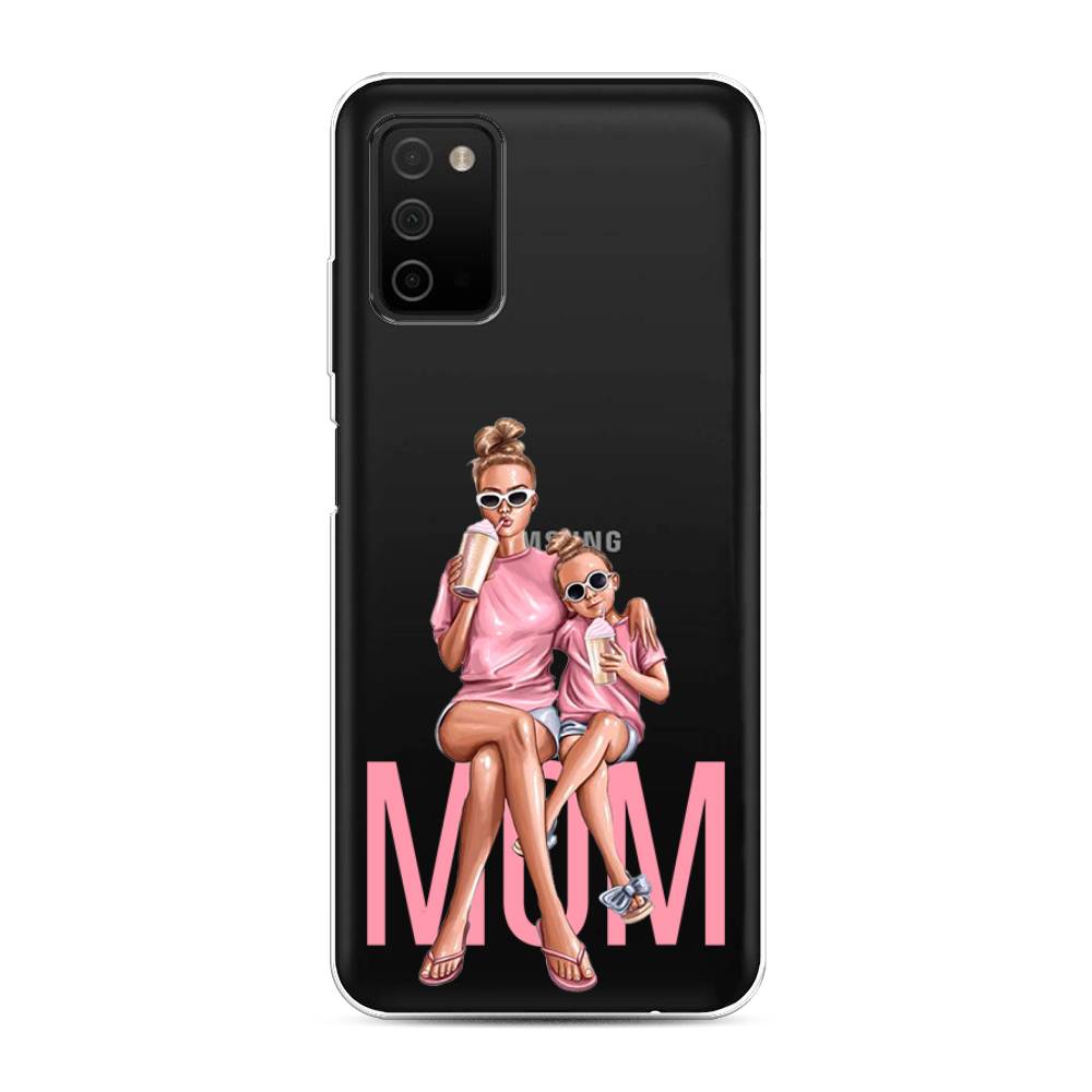 

Чехол Awog на Samsung Galaxy A03S / Самсунг A03S "Lovely mom", Разноцветный, 2103250-7