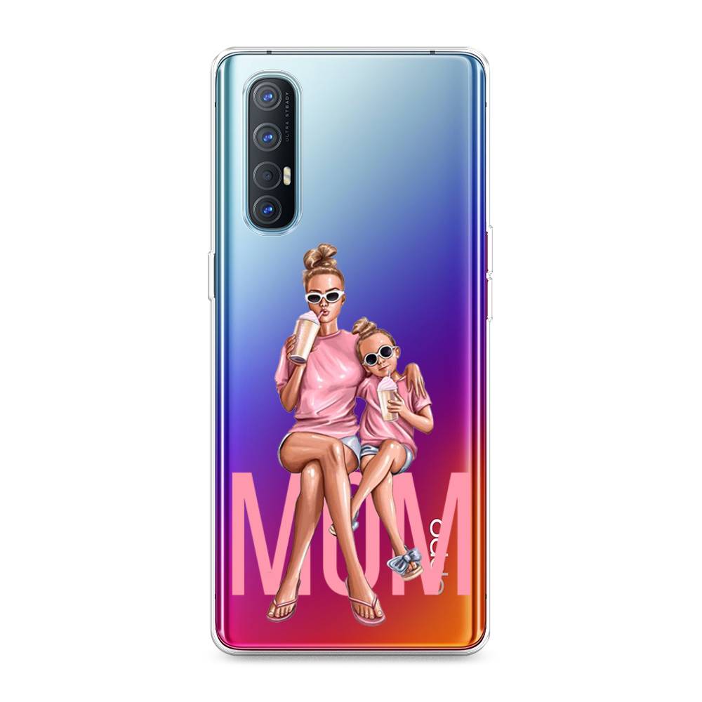 фото Чехол awog "lovely mom" для oppo reno 3 pro