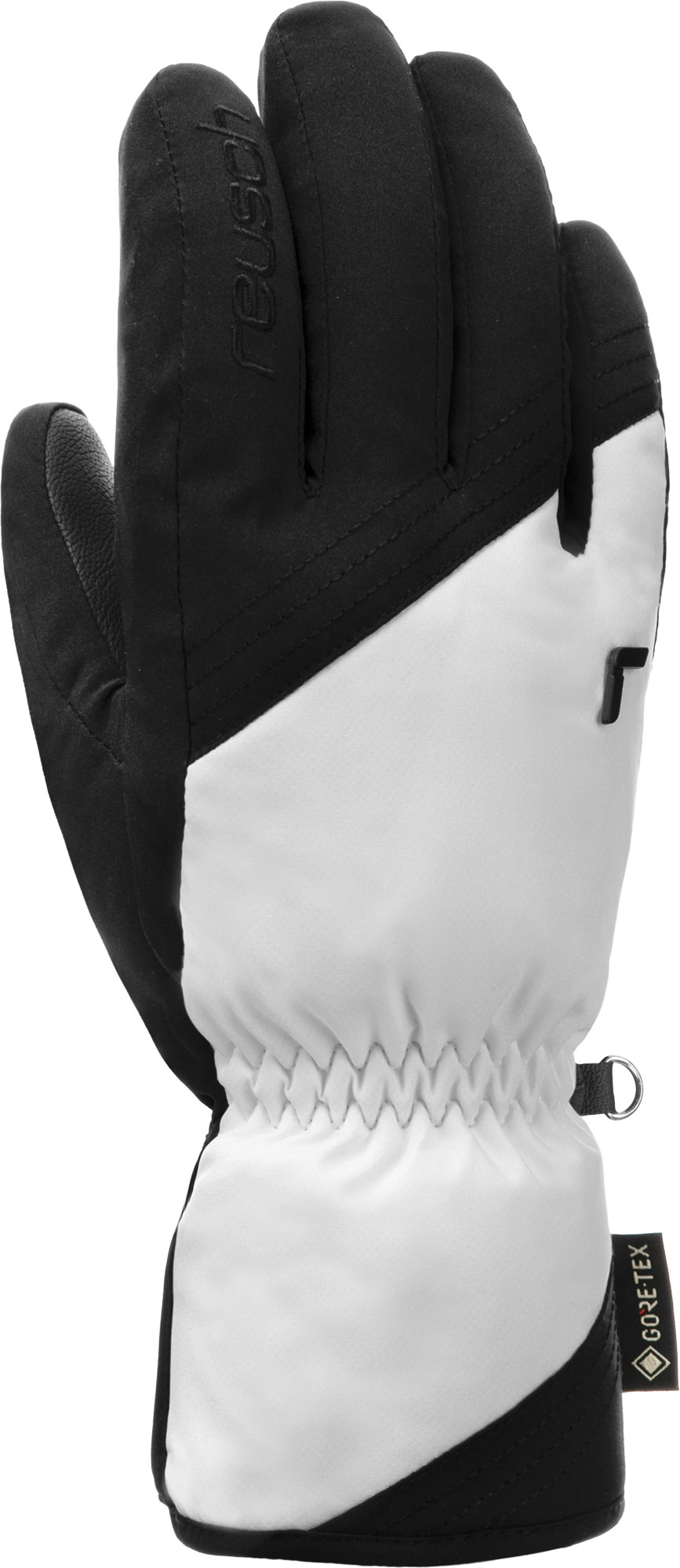 

Перчатки Горнолыжные Reusch Susan Gore-Tex Black/White (Inch (Дюйм, Черный;белый, Susan