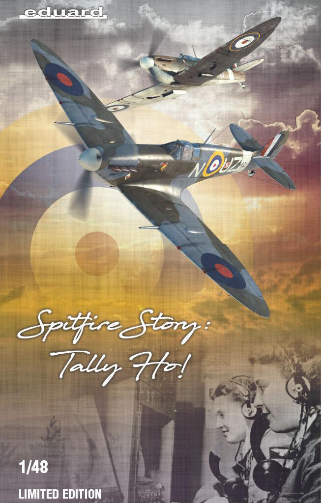 

Сборная модель Eduard 1/48 Сборная модель SPITFIRE STORY: Tally ho! DUAL COMBO 11146