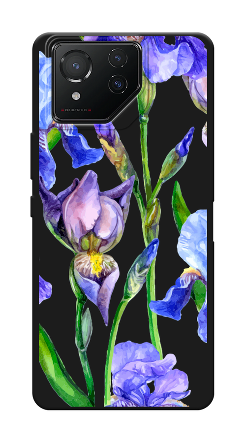 

Чехол Awog на Asus ROG Phone 8 "Синие ирисы", Фиолетовый;голубой;зеленый, 45152-1