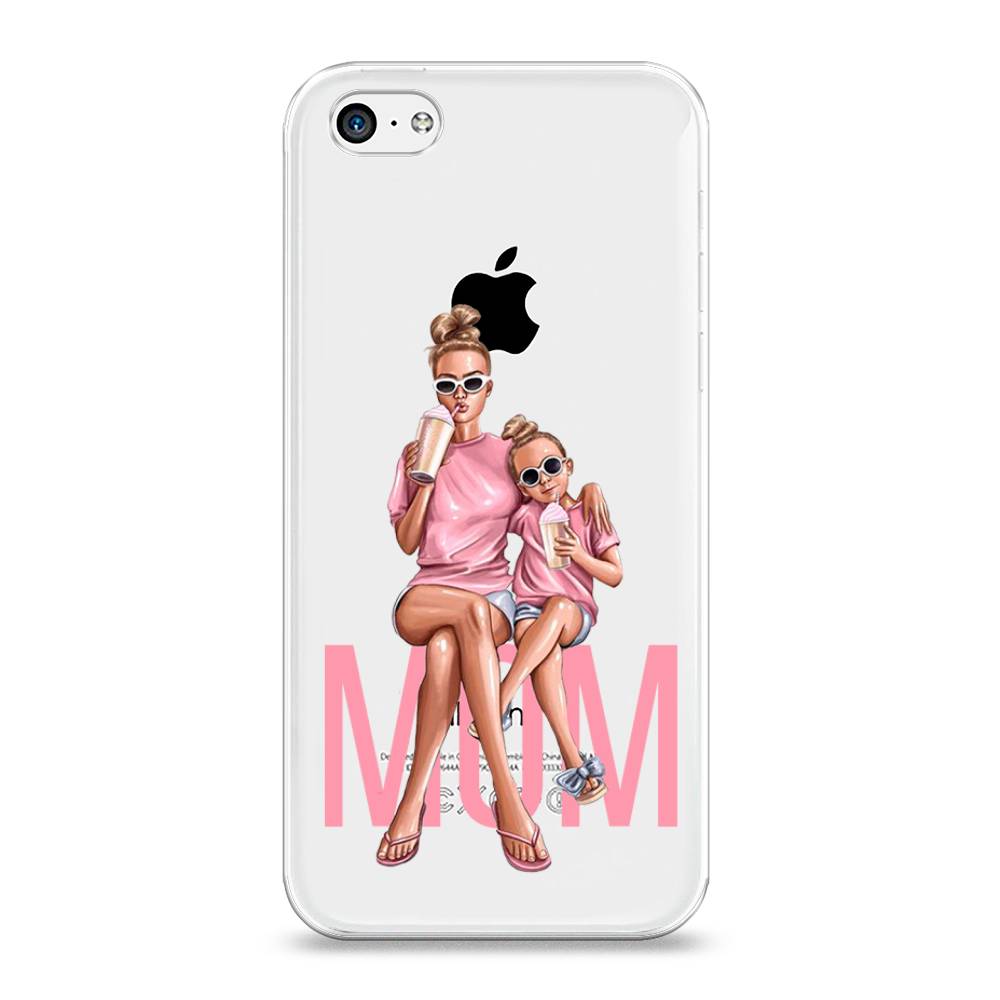 

Чехол Awog на Apple iPhone 5C / Айфон 5C "Lovely mom", Разноцветный, 10250-7