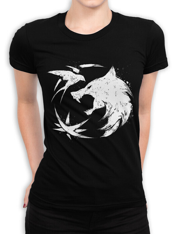 

Футболка женская Dream Shirts Ведьмак Геральт Женская 10009881 черная XS, Ведьмак Геральт Женская 10009881