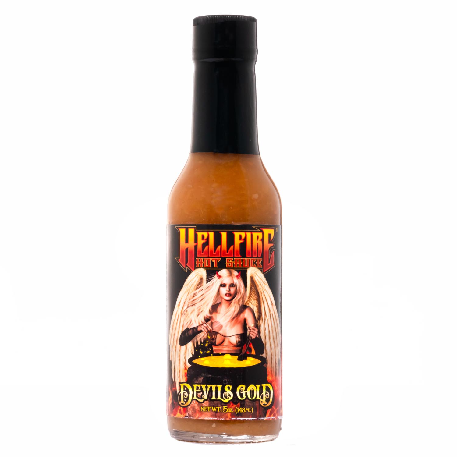 фото Острый соус hellfire devil's gold hot sauce hellfire hot sauce