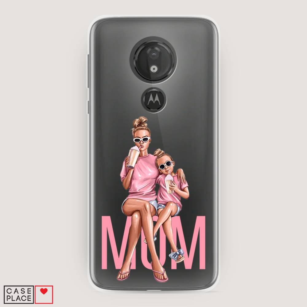 

Чехол Awog на Motorola Moto G7 Power / Моторола Мото G7 Power "Lovely mom", Разноцветный, 241350-7