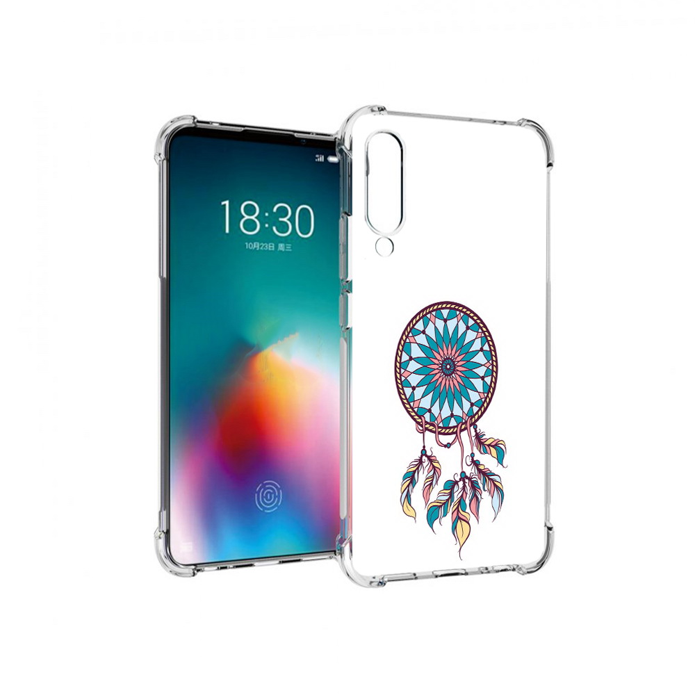 

Чехол MyPads Tocco для Meizu 16T ловец снов синий (PT144619.90.443), Прозрачный, Tocco
