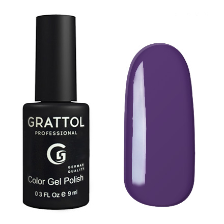 Гель-лак №11 Color Gel Polish Royal Purple 9 мл,Grattol Россия