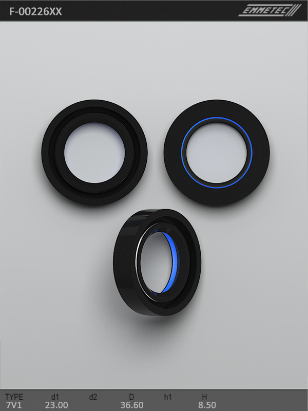 

Сальник рулевой рейки EMMETEC 23x36.6x8.5 (7V1) F-00226XX, F-00226XX, F00226XX