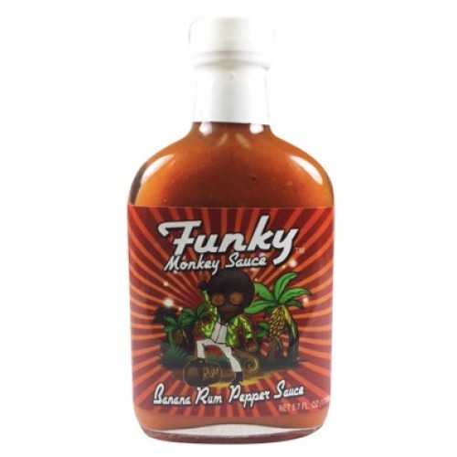 фото Острый соус funky monkey banana rum pepper sauce sauce crafters