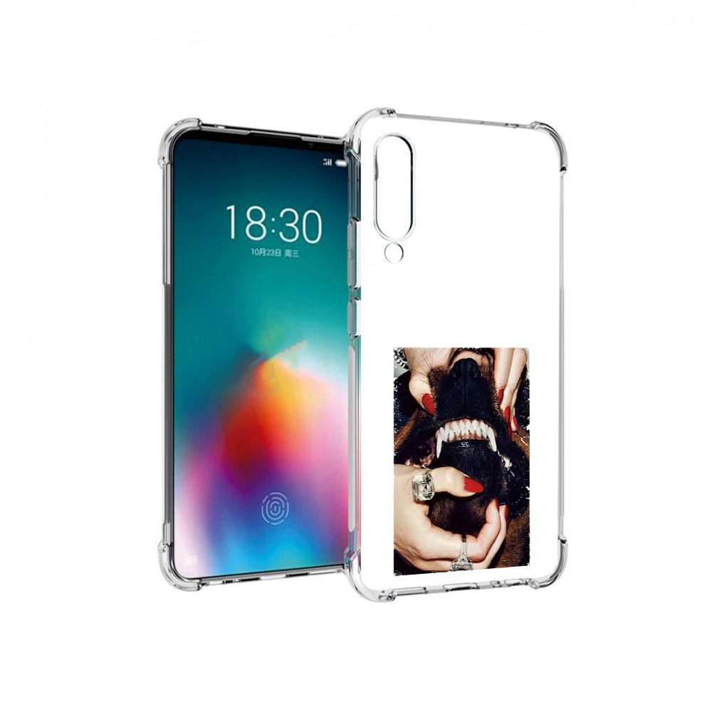 

Чехол MyPads Tocco для Meizu 16T маникюр (PT144619.90.457), Прозрачный, Tocco