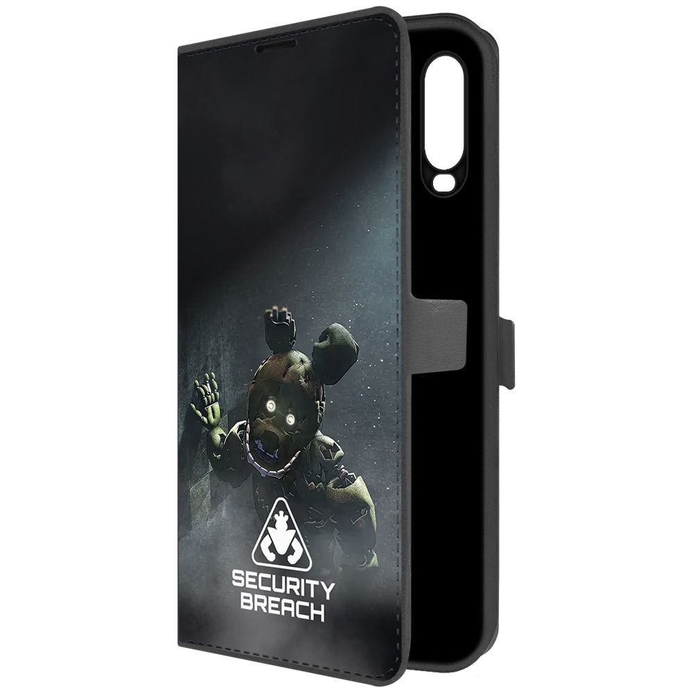 

Чехол-книжка Krutoff Eco Book для Vivo Y11 ФНАФ - Нарушение безопасности (черный)