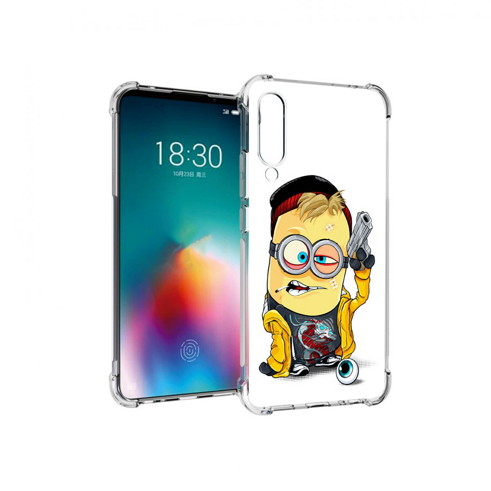 

Чехол MyPads Tocco для Meizu 16T миньон бандит (PT144619.90.475), Прозрачный, Tocco