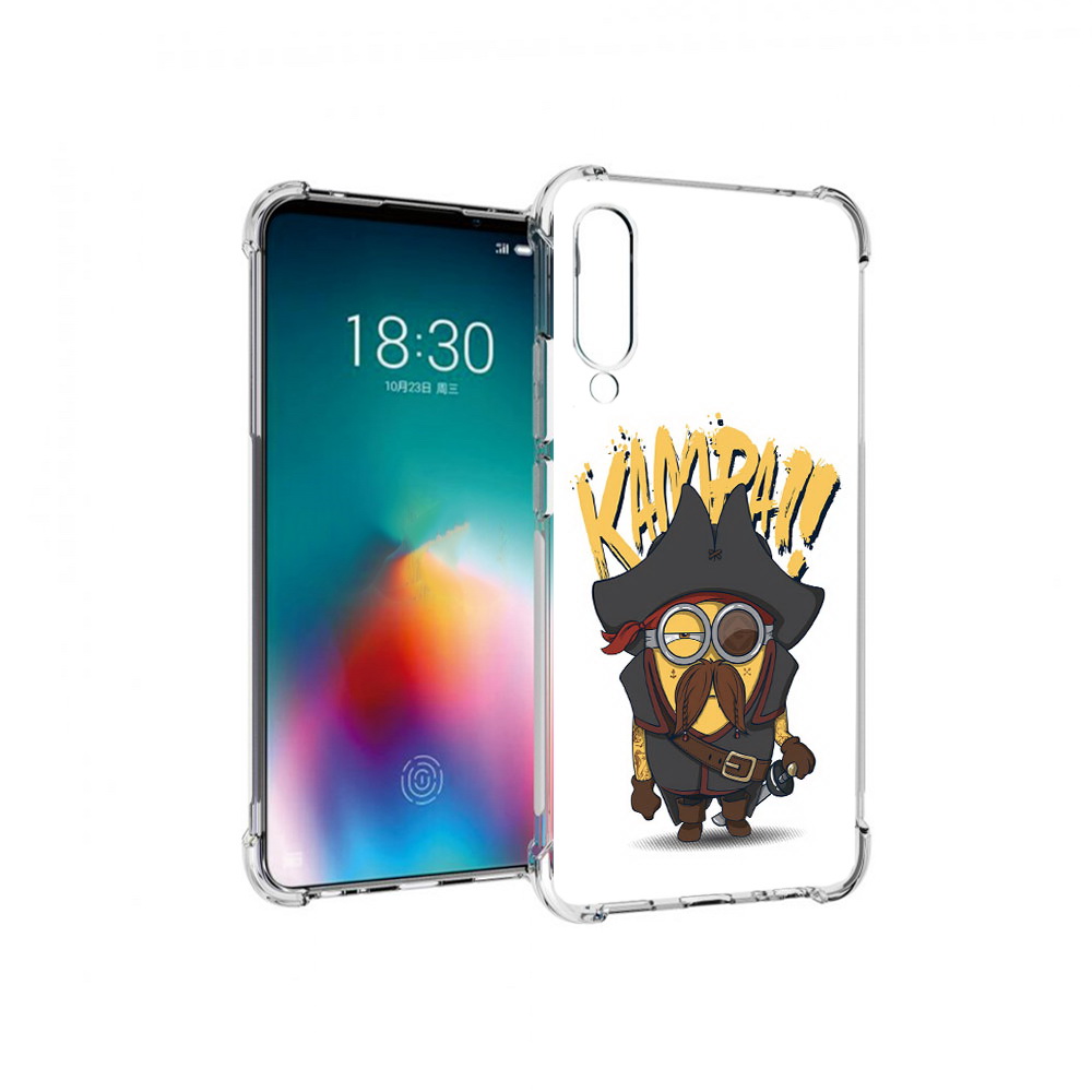 

Чехол MyPads Tocco для Meizu 16T миньон пират (PT144619.90.476), Прозрачный, Tocco