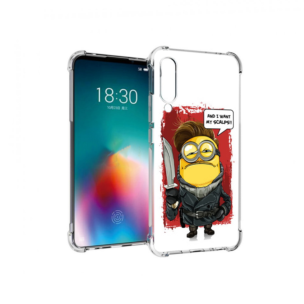 

Чехол MyPads Tocco для Meizu 16T миньон убийца (PT144619.90.477), Прозрачный, Tocco