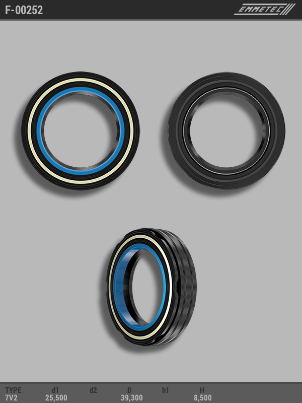 

Сальник рулевой рейки EMMETEC 25.5x39.3x8.5 (7V2) F-00252, F-00252, F00252