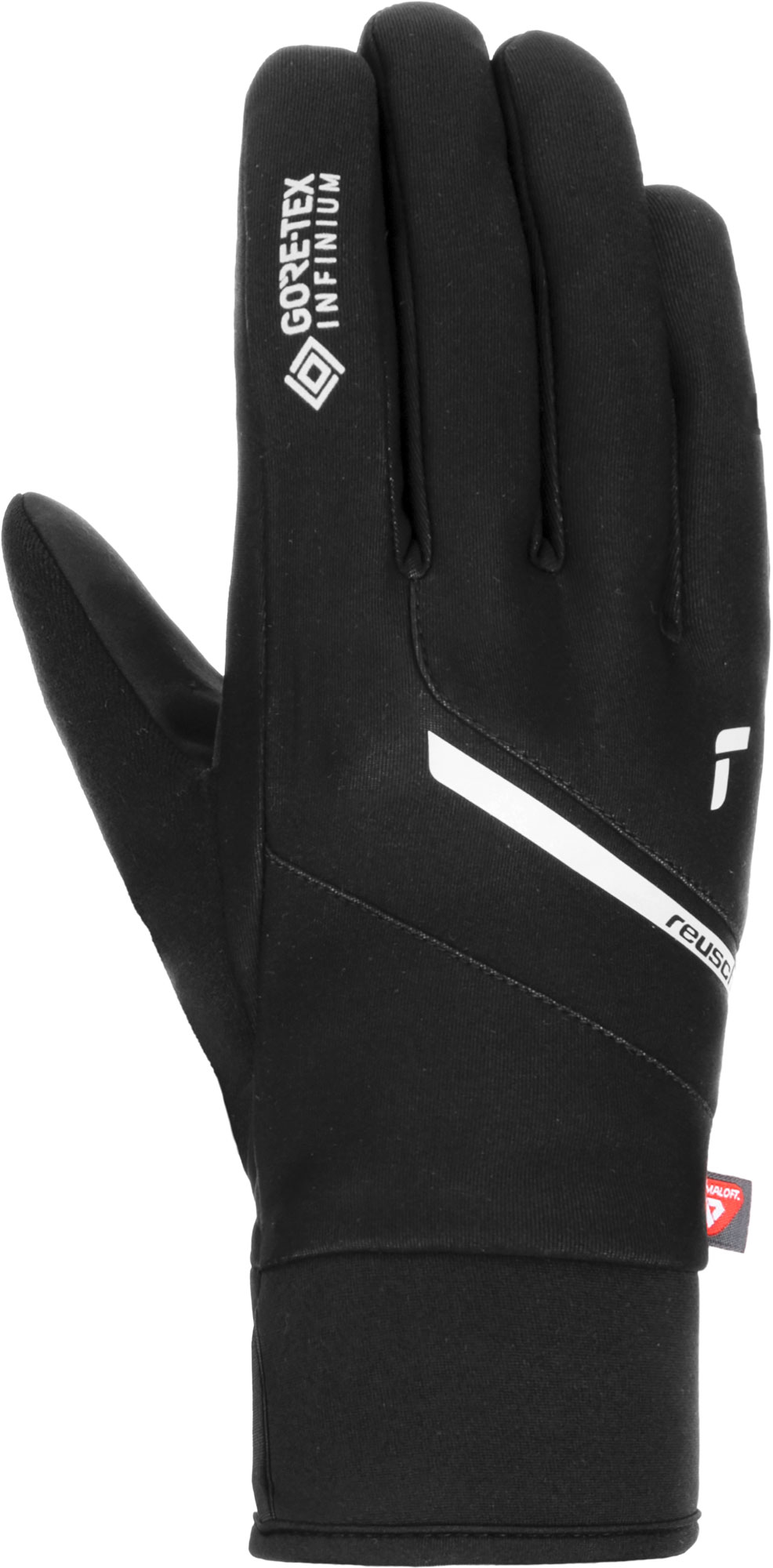 фото Перчатки горнолыжные reusch versa gore-tex infinium lf black/silver (inch (дюйм):11)