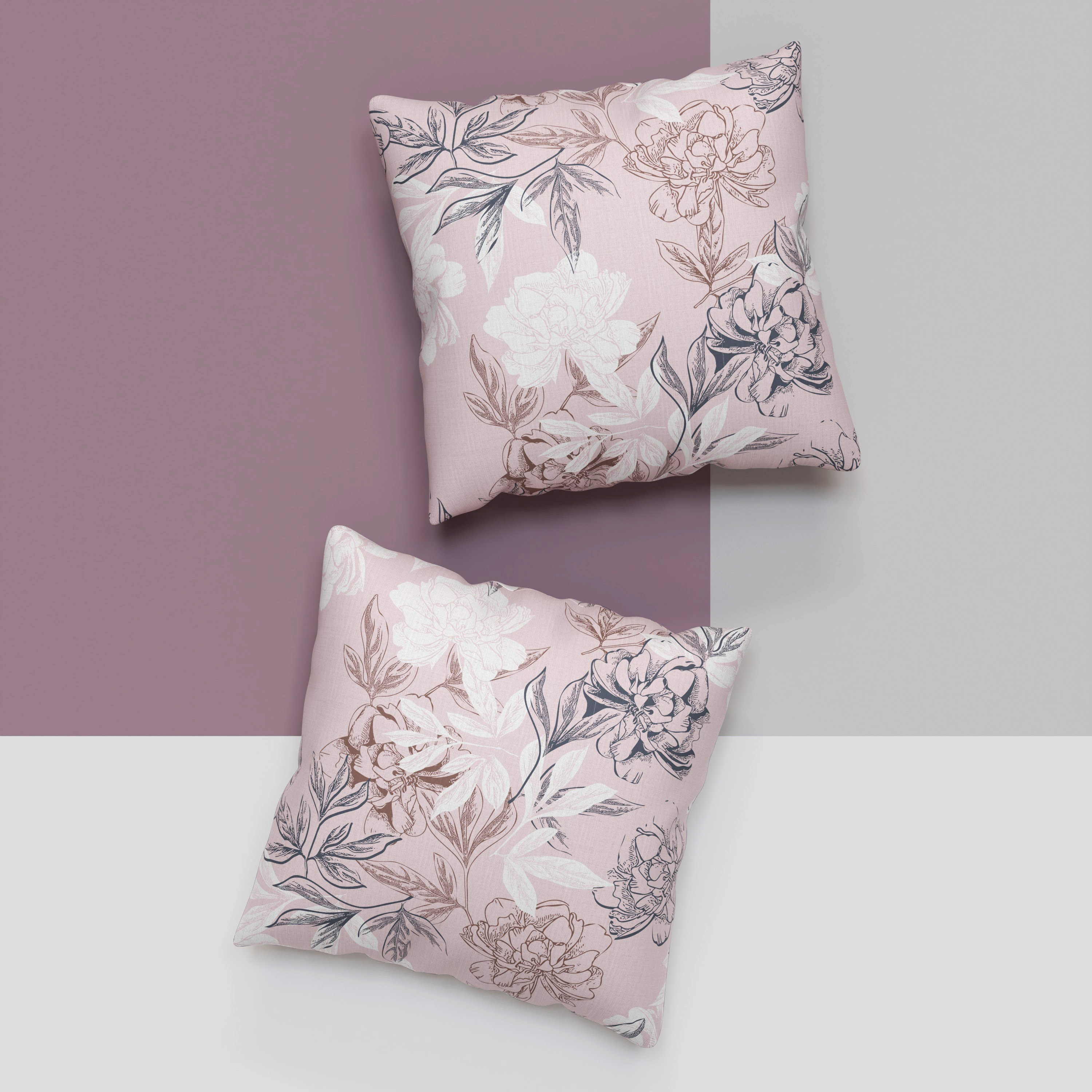 Комплект наволочек 70х70 - 2 шт. Galtex Комфорт Симфония пудровый