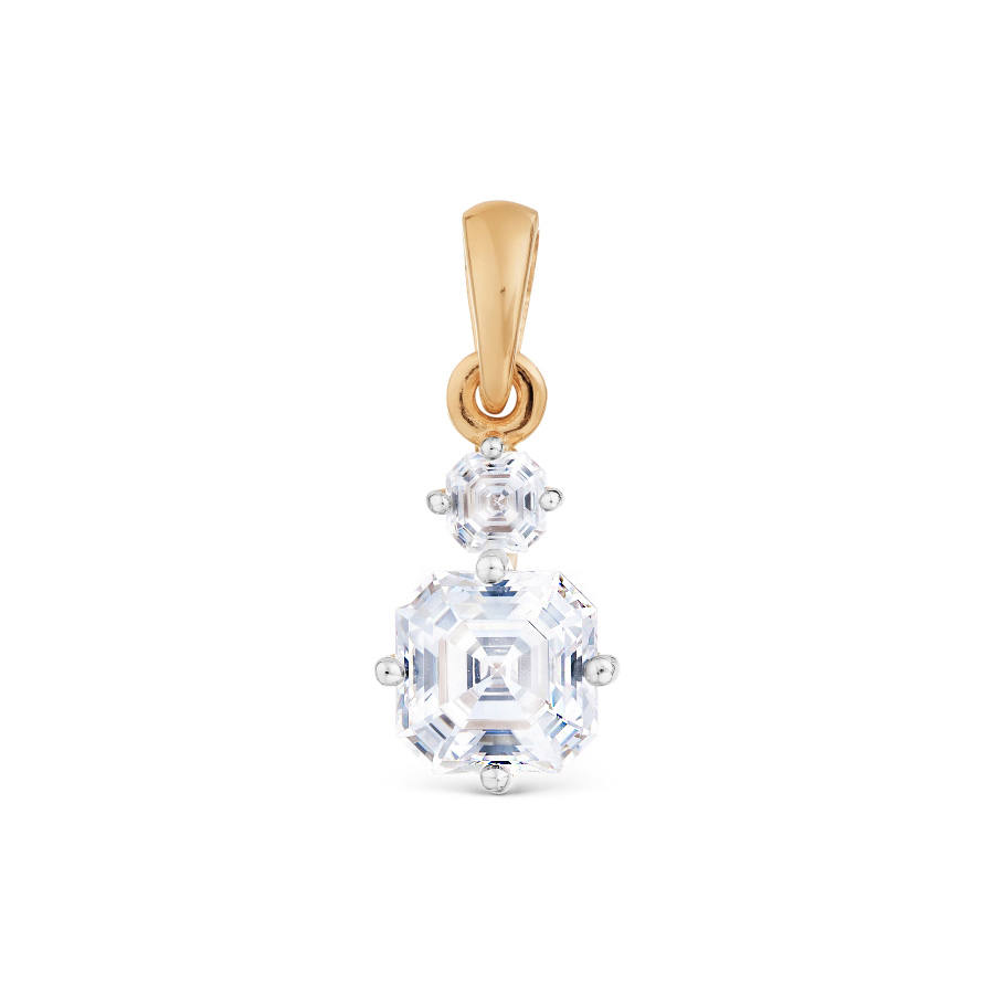 

Подвеска из желтого золота со swarovski Yahont 238425, 238425