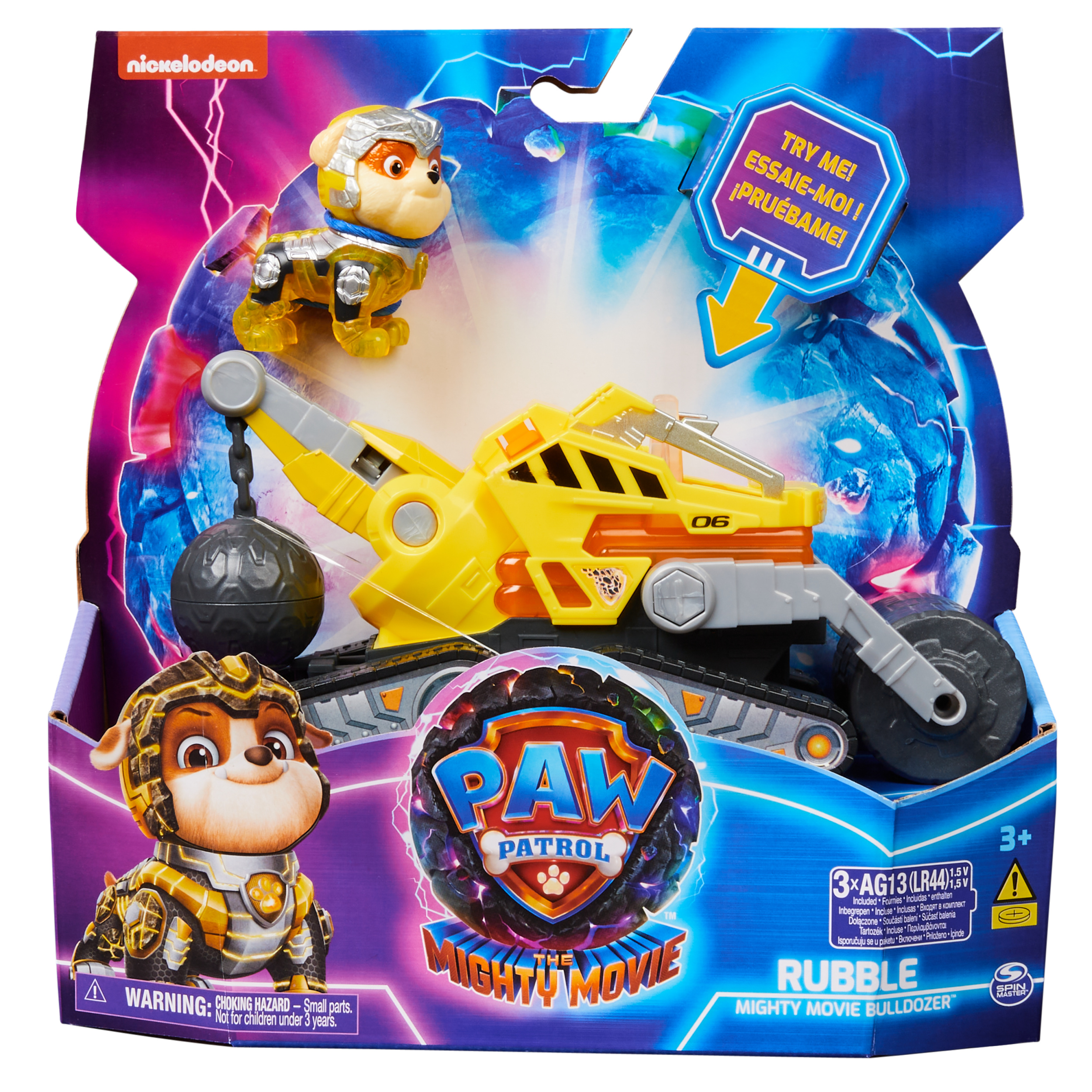 

Игровой набор Щенячий патруль Машинка с фигуркой Крепыш 18 см, Машинка