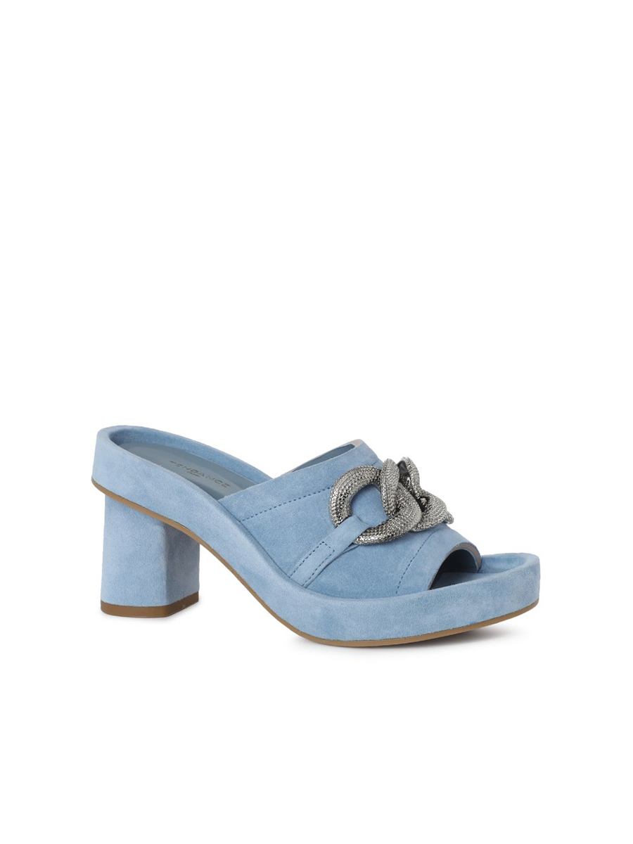 

Мюли женские Tendance В4693 голубые 37 EU, Голубой, В4693