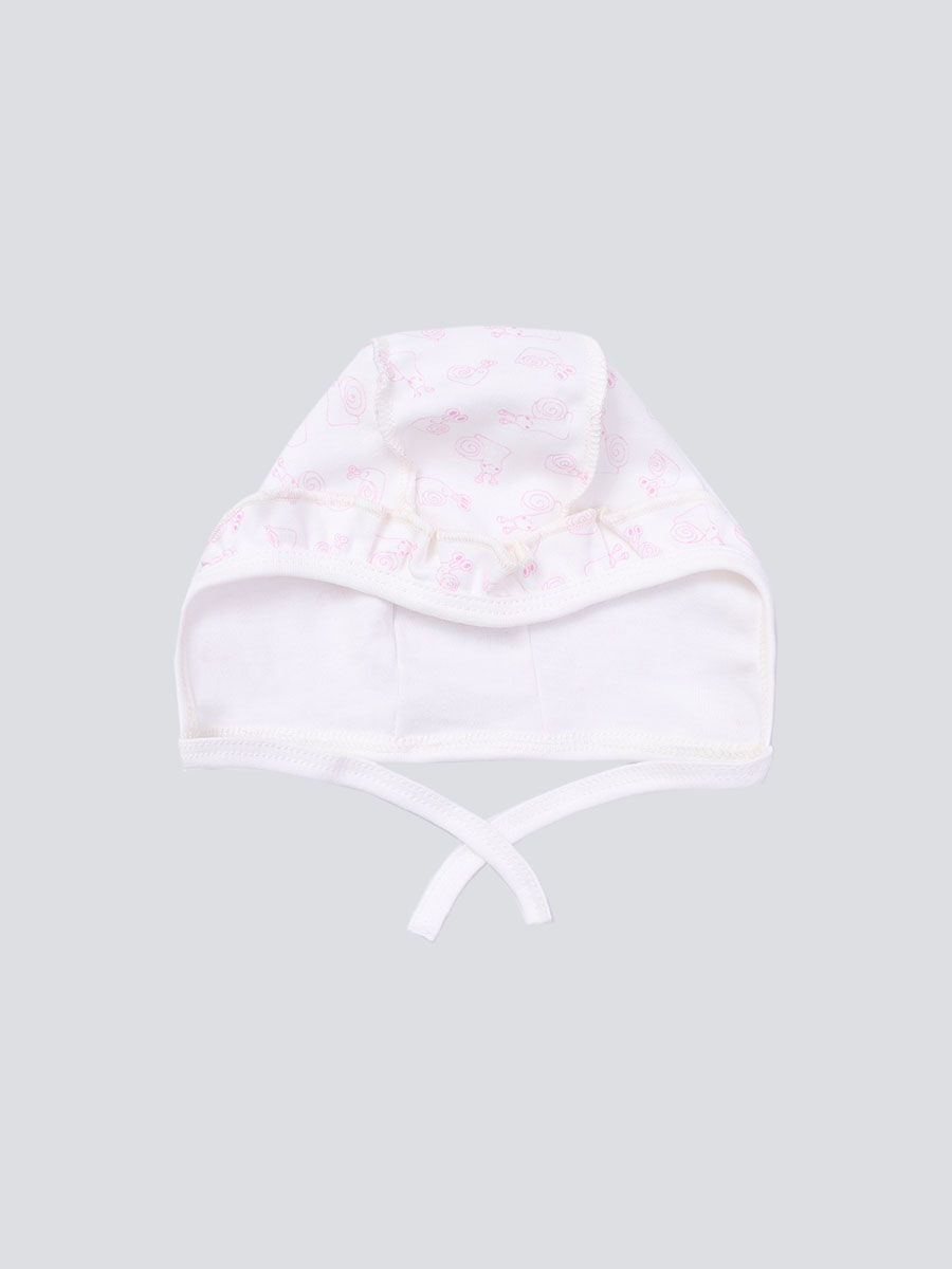 

Чепчик Улиточка Котмаркот 1011022 для девочек молочный р.44, 1011022