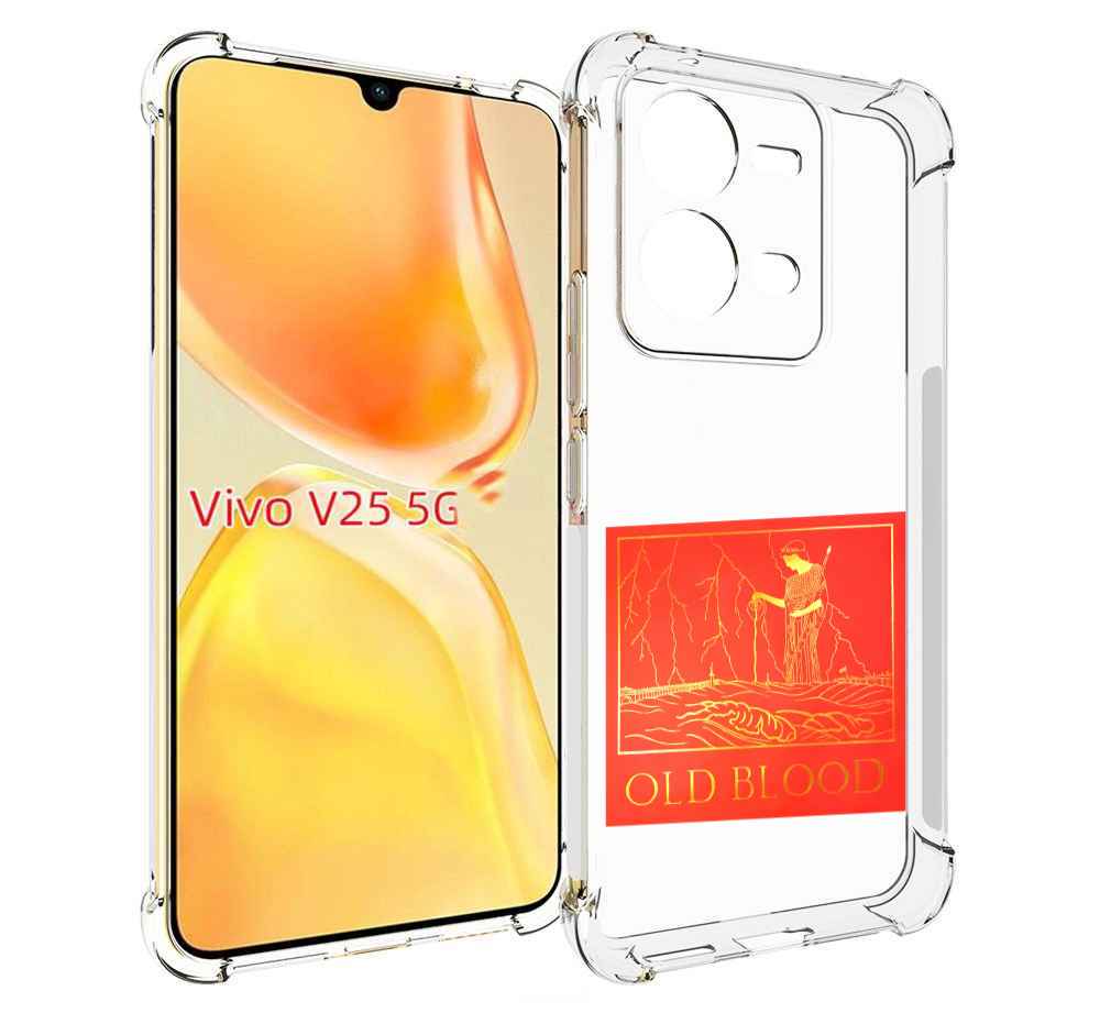 

Чехол MyPads Old Blood Boulevard Depo для Vivo V25 5G / V25e, Прозрачный, Tocco