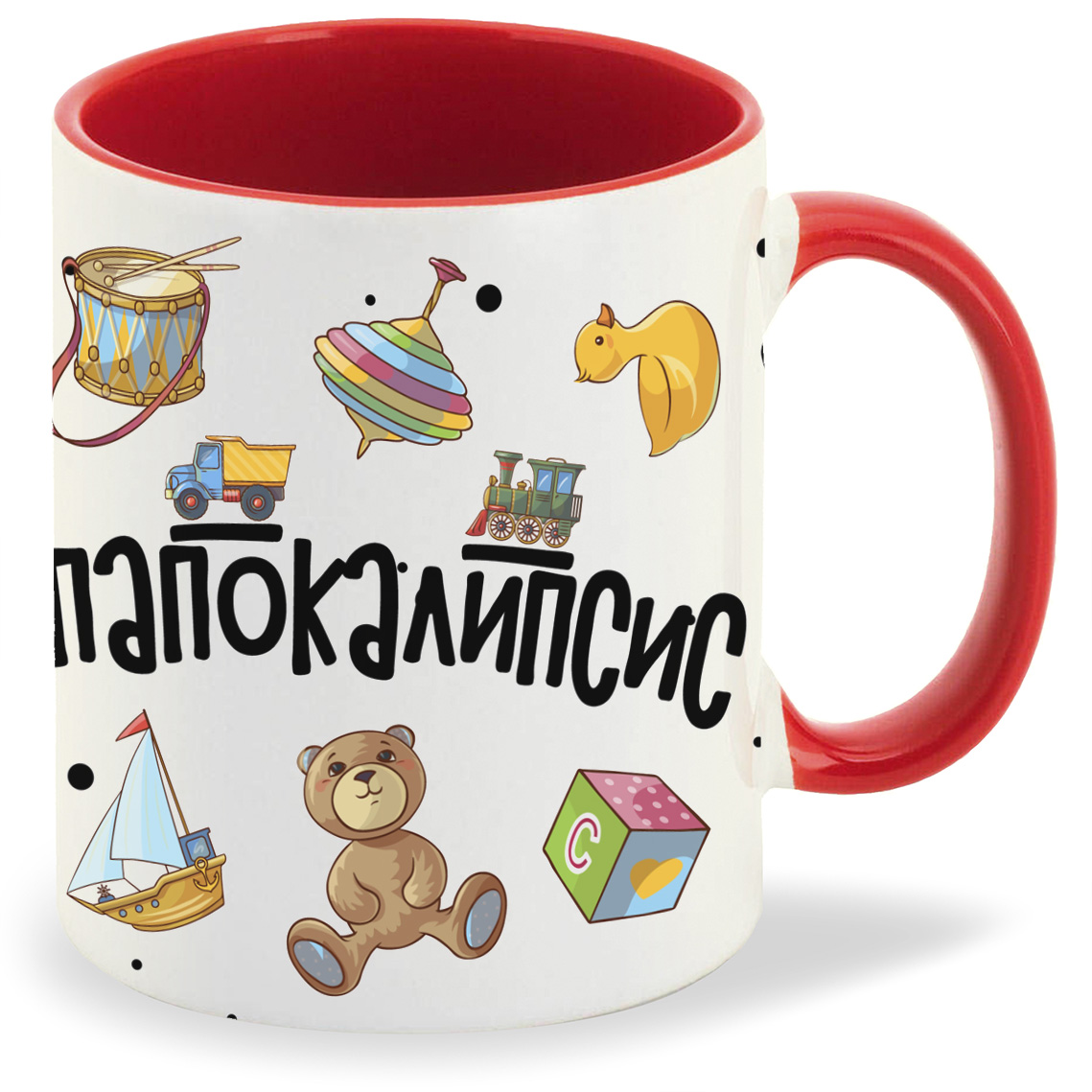 

Кружка CoolPodarok Прикол Папокалипсис, Прикол Папокалипсис