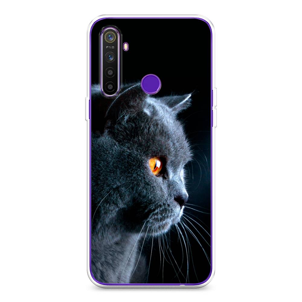 

Чехол Awog на Realme 5 "Благородный кот британец", Разноцветный, 251550-2