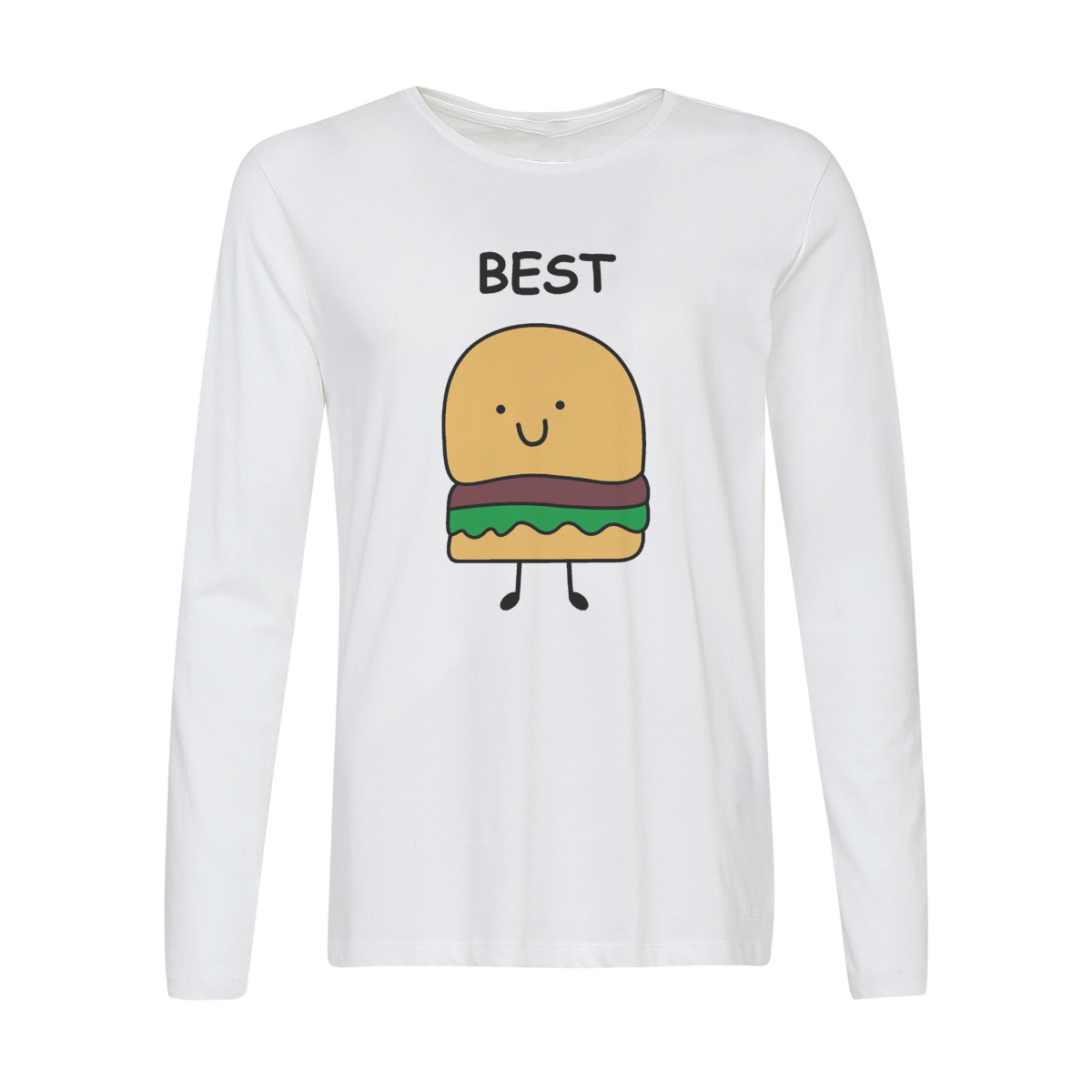 

Лонгслив CoolPodarok Best (лучший), Белый, w0113882