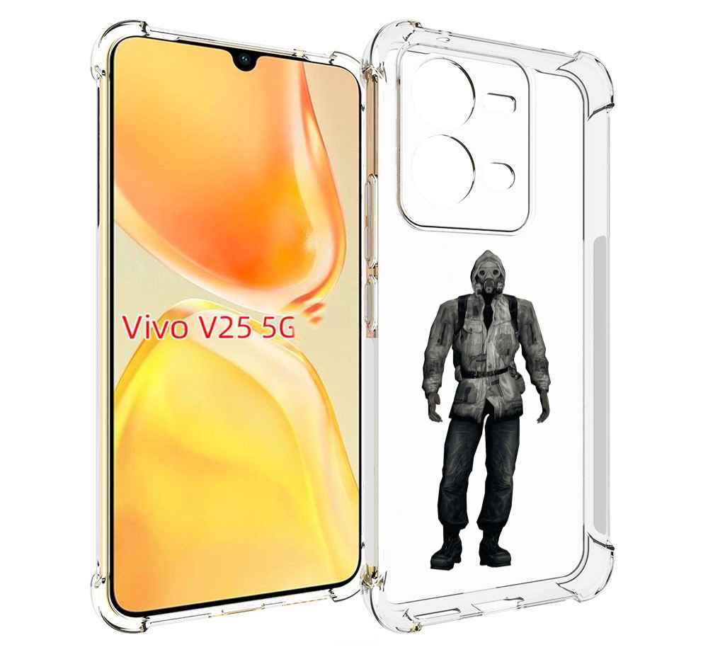 

Чехол MyPads S для Vivo V25 5G / V25e, Прозрачный, Tocco