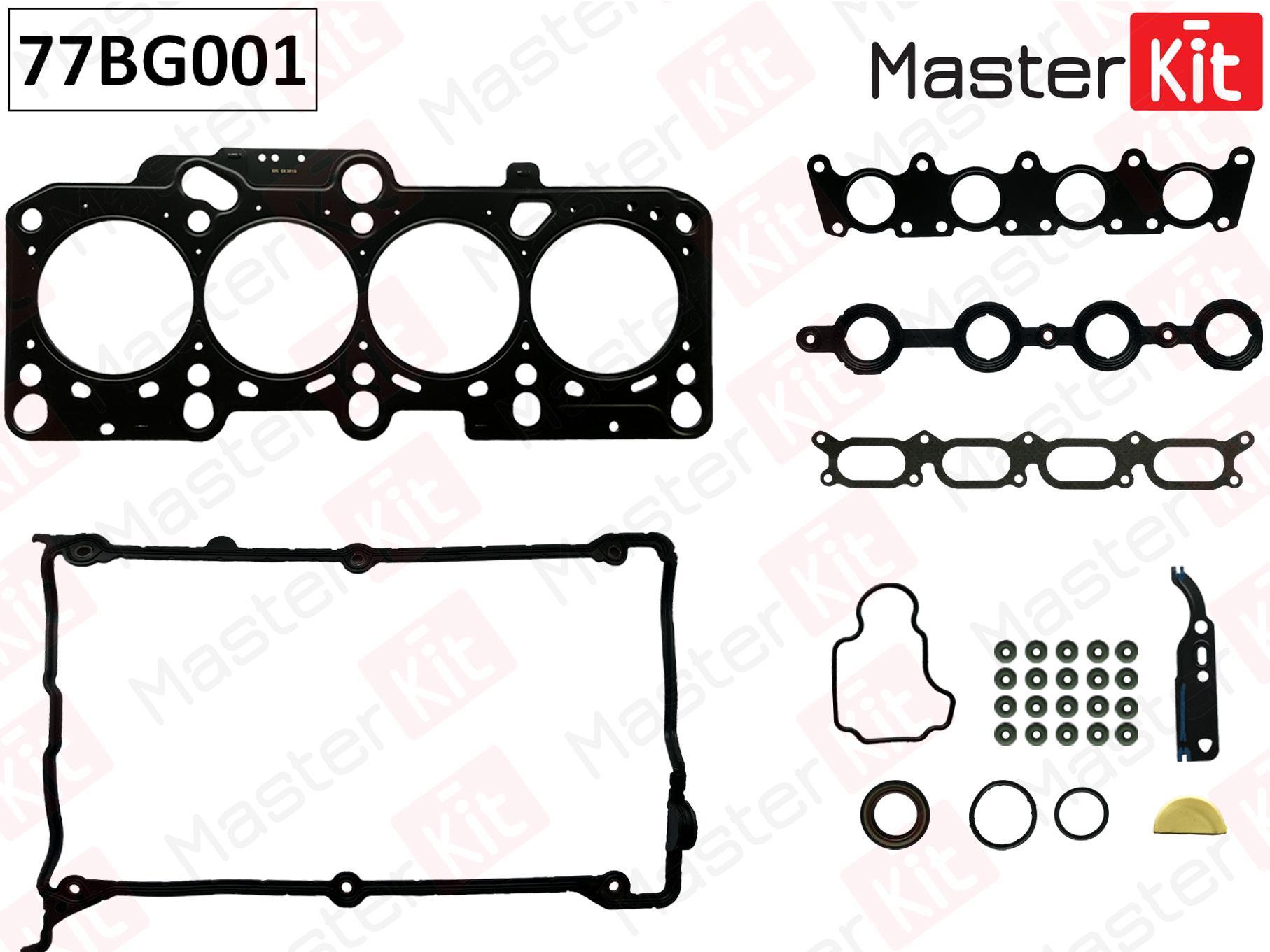 

Верхний Комплект Прокладок Гбц Audi A4,A6, 1.8i 97-00 Ark Awt MasterKit арт. 77BG001