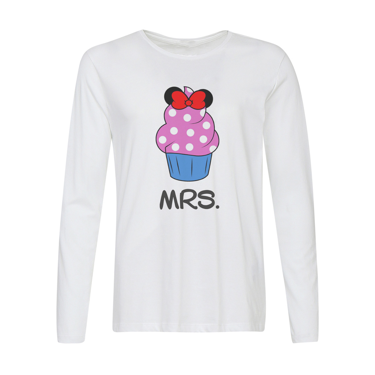 

Лонгслив CoolPodarok Mrs(минни), Белый, w0113903