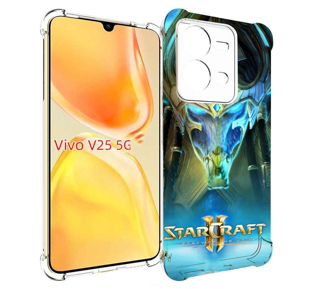 

Чехол MyPads StarCraft II Legacy of the Void для Vivo V25 5G / V25e, Прозрачный, Tocco