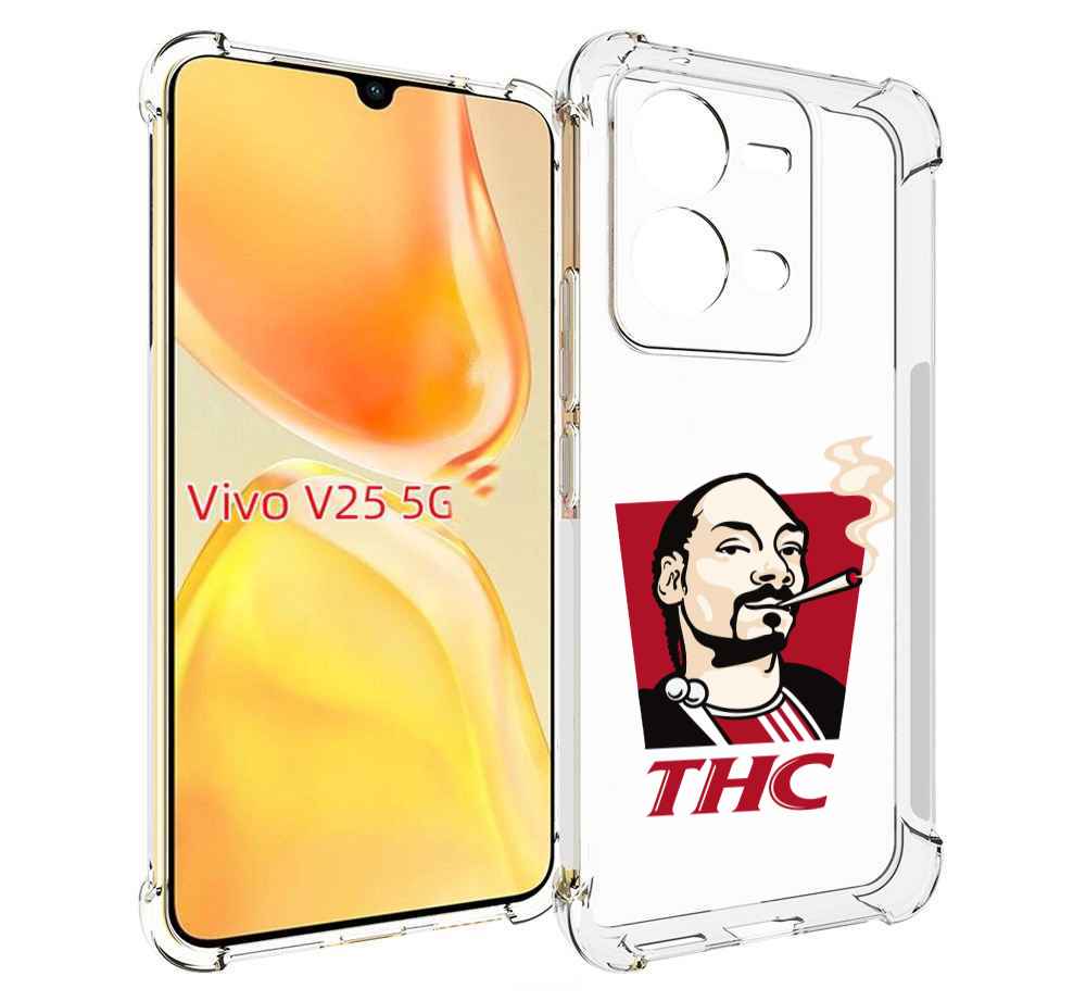 

Чехол MyPads THC для Vivo V25 5G / V25e, Прозрачный, Tocco