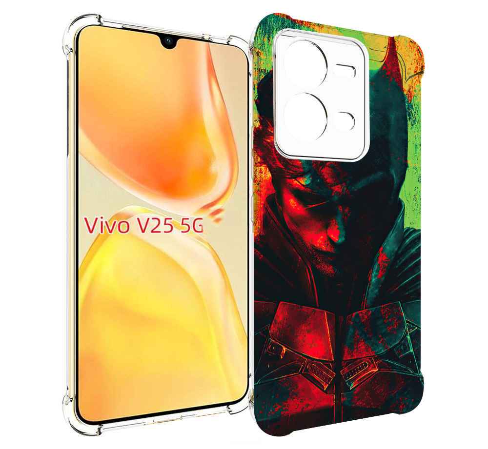 

Чехол MyPads The Batman для Vivo V25 5G / V25e, Прозрачный, Tocco