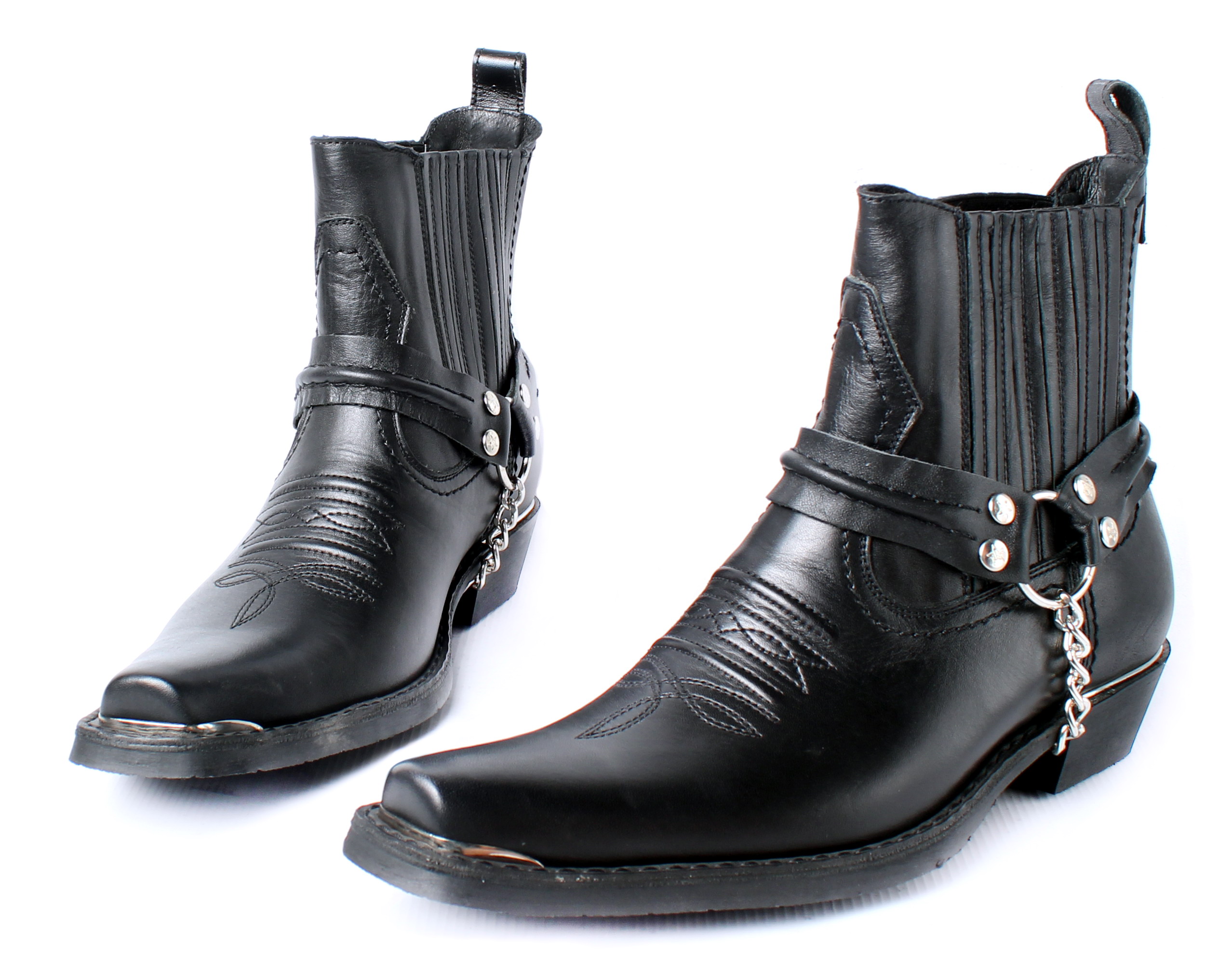 Ботинки мужские Afalina West New 112001 Mexican Steel черные 41 RU