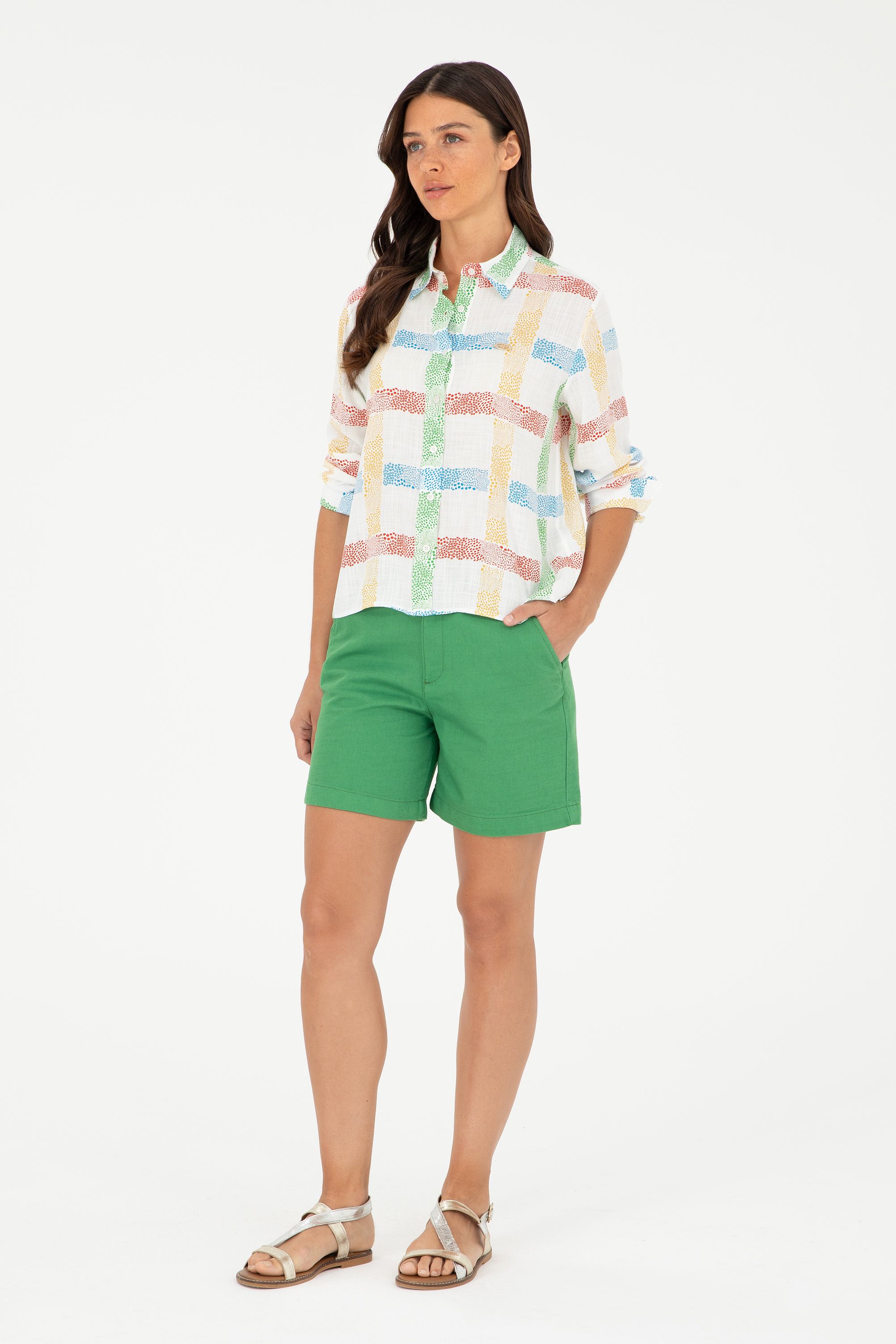 

Шорты женские US Polo Assn G082SZ0310HAROY-S зеленые 34, Зеленый, G082SZ0310HAROY-S