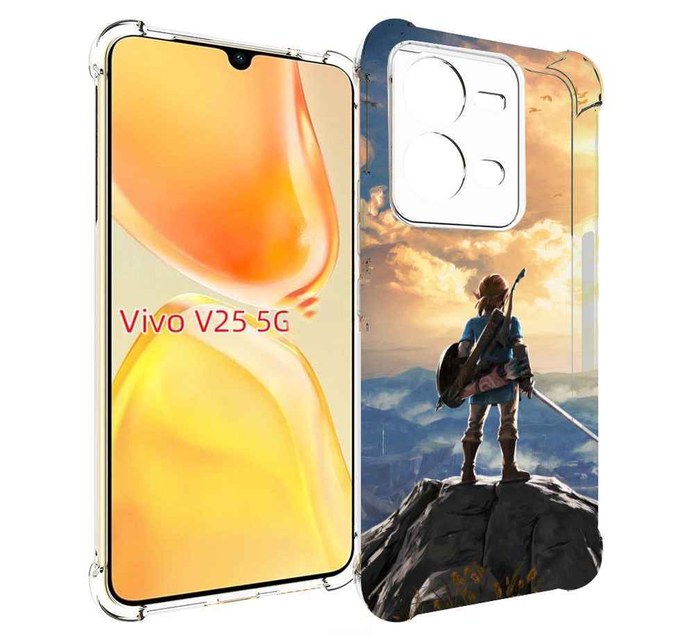 

Чехол MyPads The Legend of Zelda для Vivo V25 5G / V25e, Прозрачный, Tocco