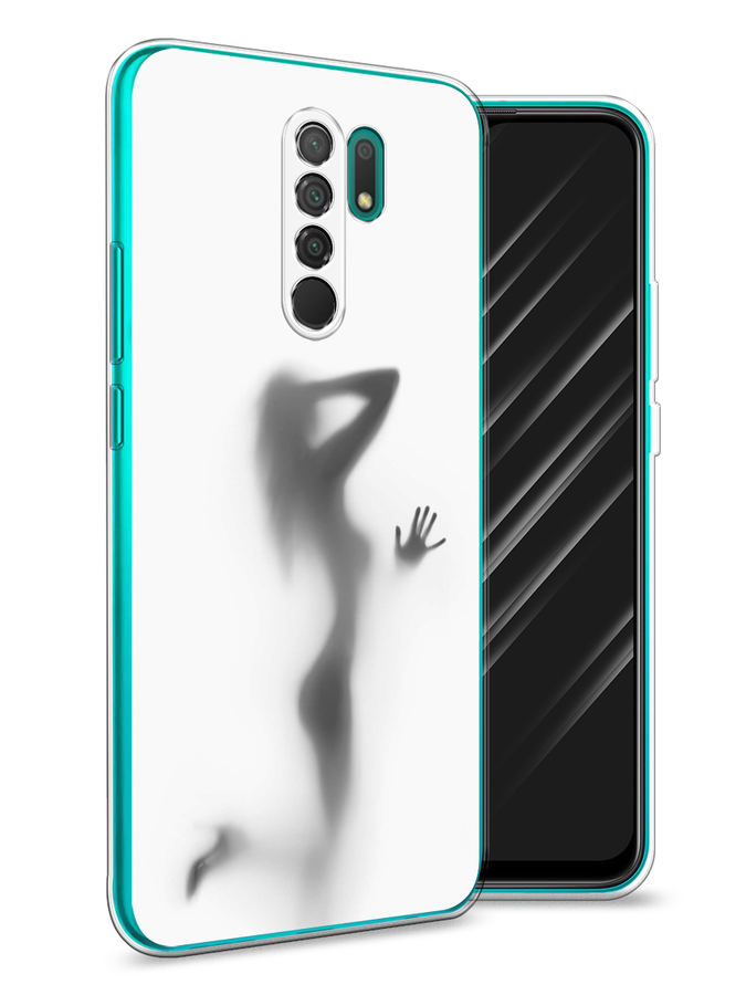 

Чехол Awog на Xiaomi Redmi 9 "Стекло в душе", Разноцветный, 38350-7