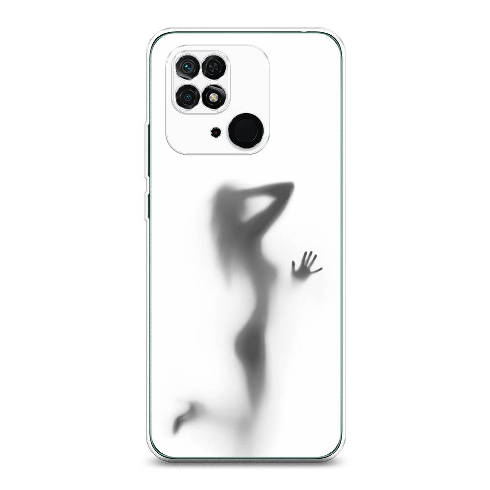 фото Чехол awog "стекло в душе" для xiaomi redmi 10c