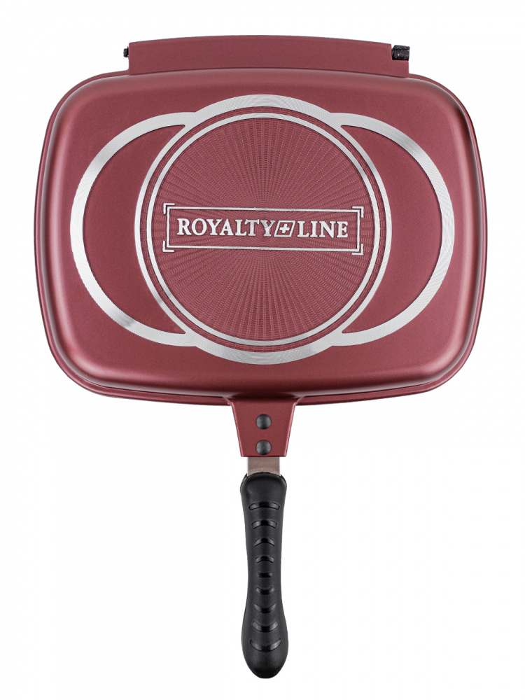 Сковорода двусторонняя Roylty Line 28 см RL-DF28M Burgundy
