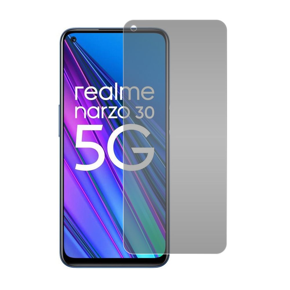 

Стекло защитное гибридное Антишпион Krutoff для Realme Narzo 30