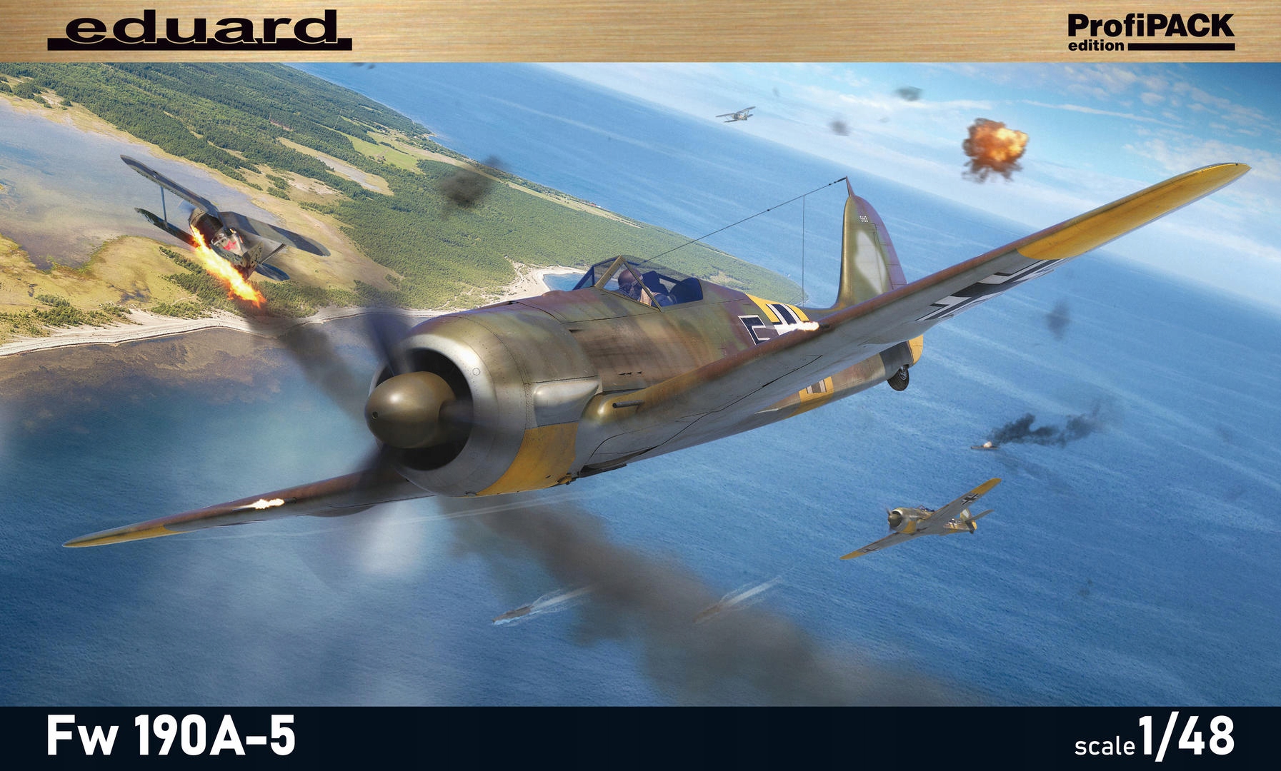

Сборная модель Eduard 1/48 Самолет Fw 190A-5 82149